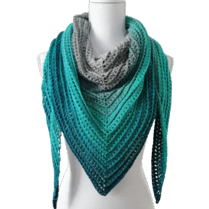 Elegant diamond shawl with sparkling design – luxurious and stylish wrap
