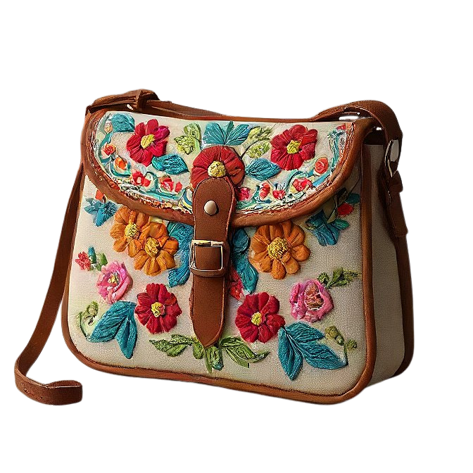 Handcrafted Handmade Bag – Eco-Friendly & Stylish Handmade eco-friendly bag crafted with natural fabric and detailed stitching, featuring a minimalist design.