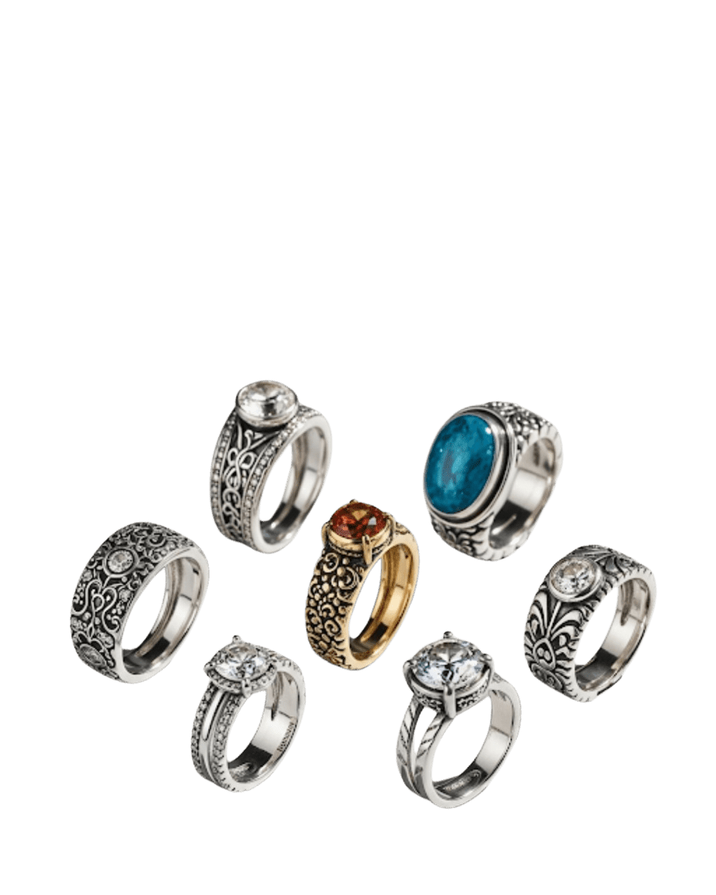 Handcrafted Gemstone Rings Collection – Ruby, Emerald, Sapphire & More handcrafted gemstone rings elegant meaningful jewelry timeless